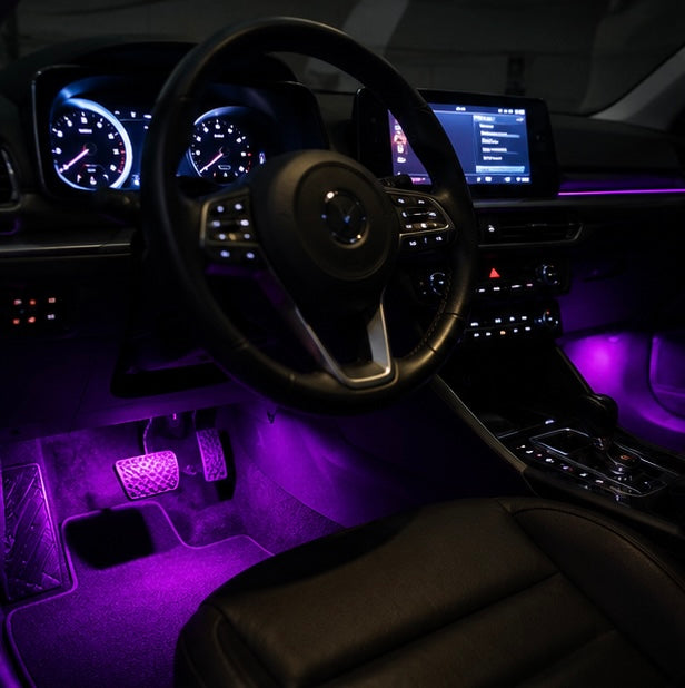 VELVOREX FootGlow™ – LED Footwell Lighting with Remote Control