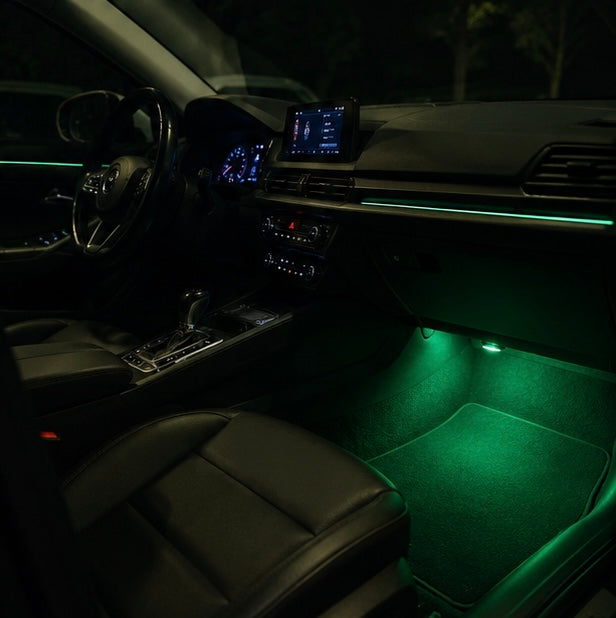VELVOREX FootGlow™ – LED Footwell Lighting with Remote Control