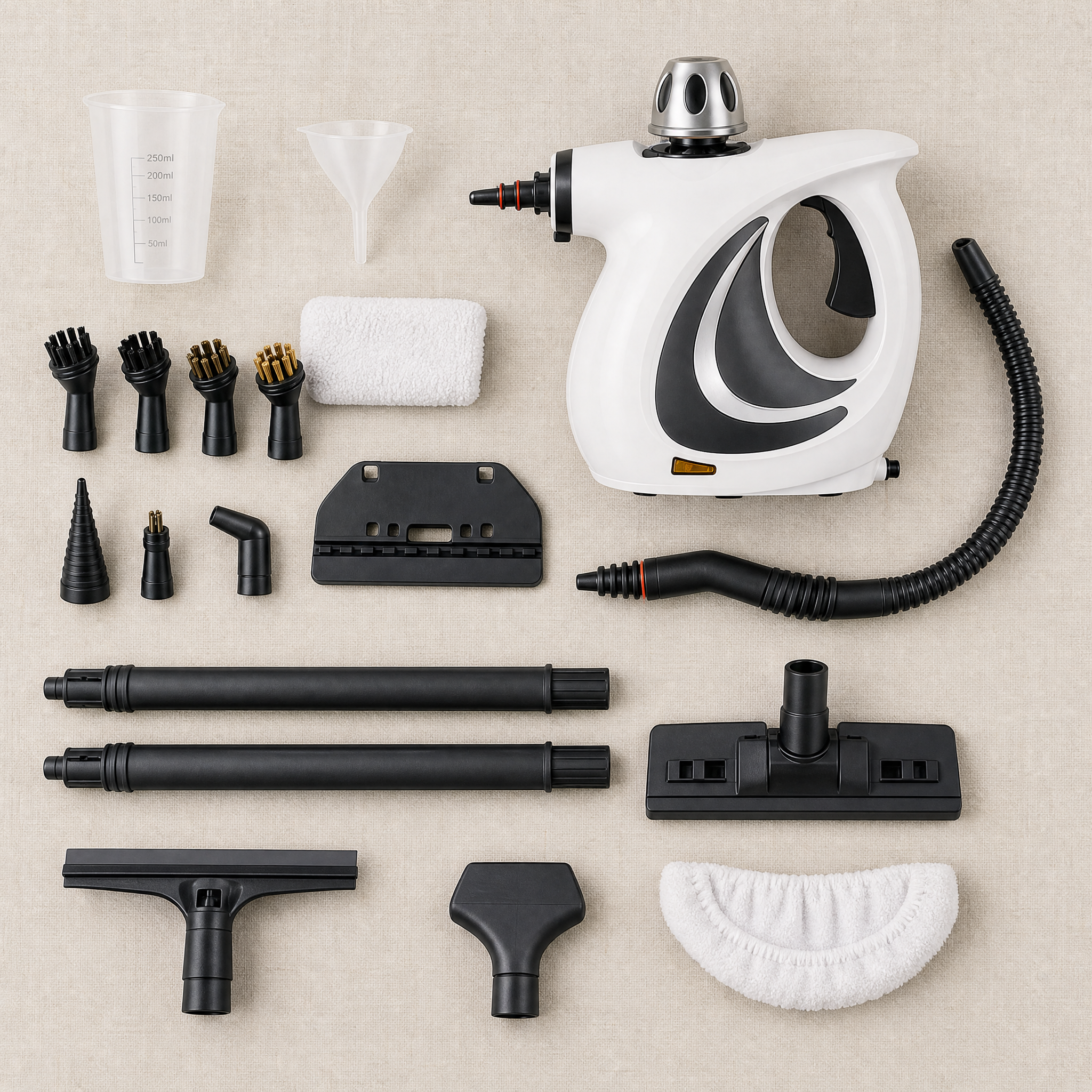 Velvorex Pure Steam Pro complete 9-piece attachment set
